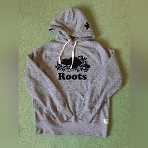 Roots Organic Original Kanga Hoodie - Salt & Pepper